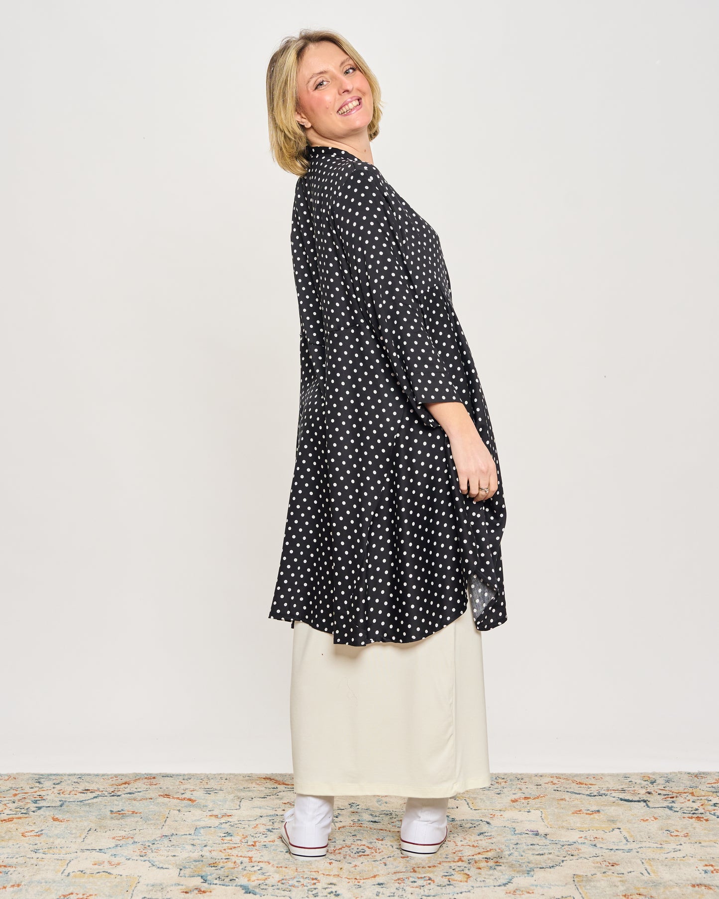 Camicia a Pois con Punte