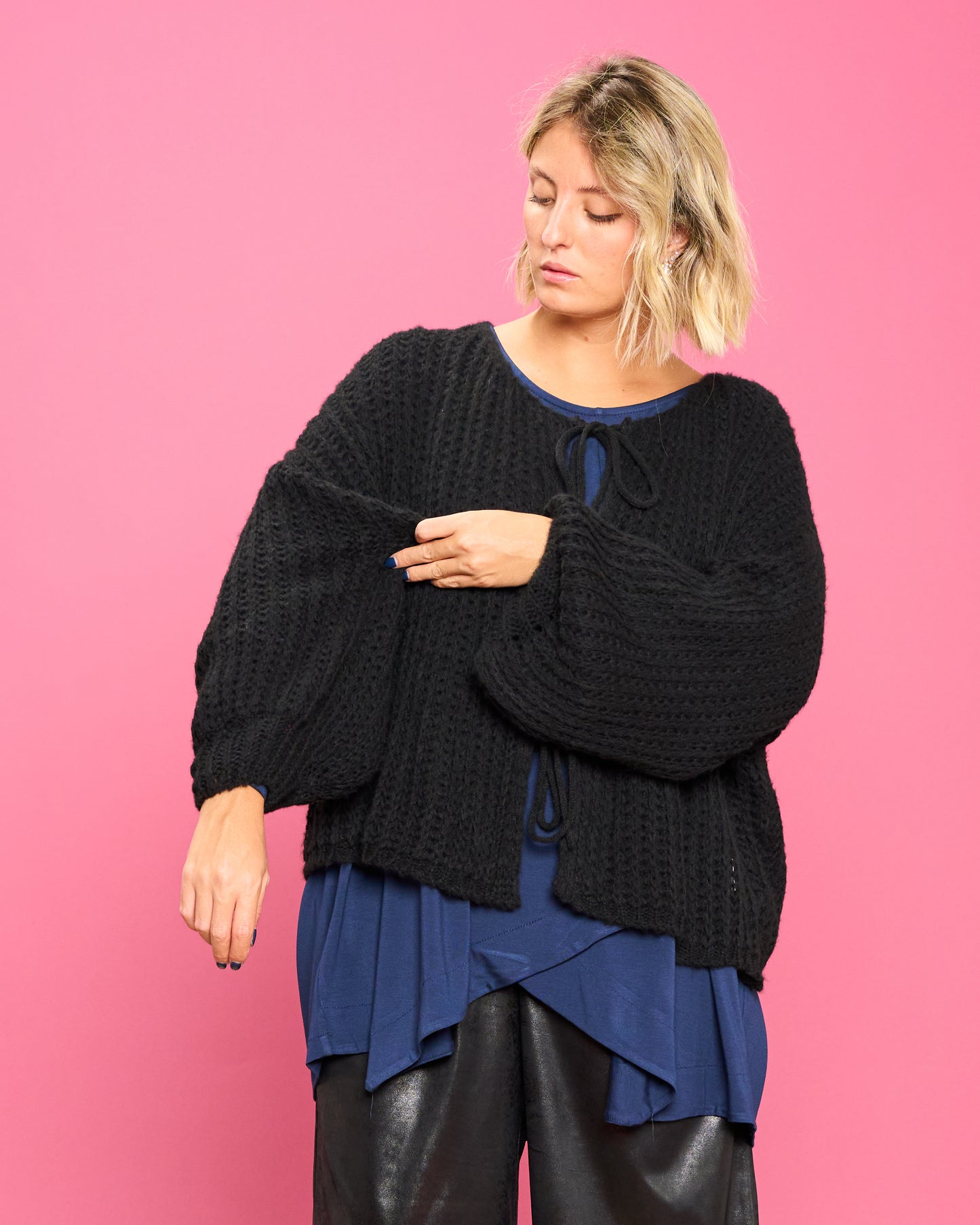 Copri Spalle in Filo Mohair