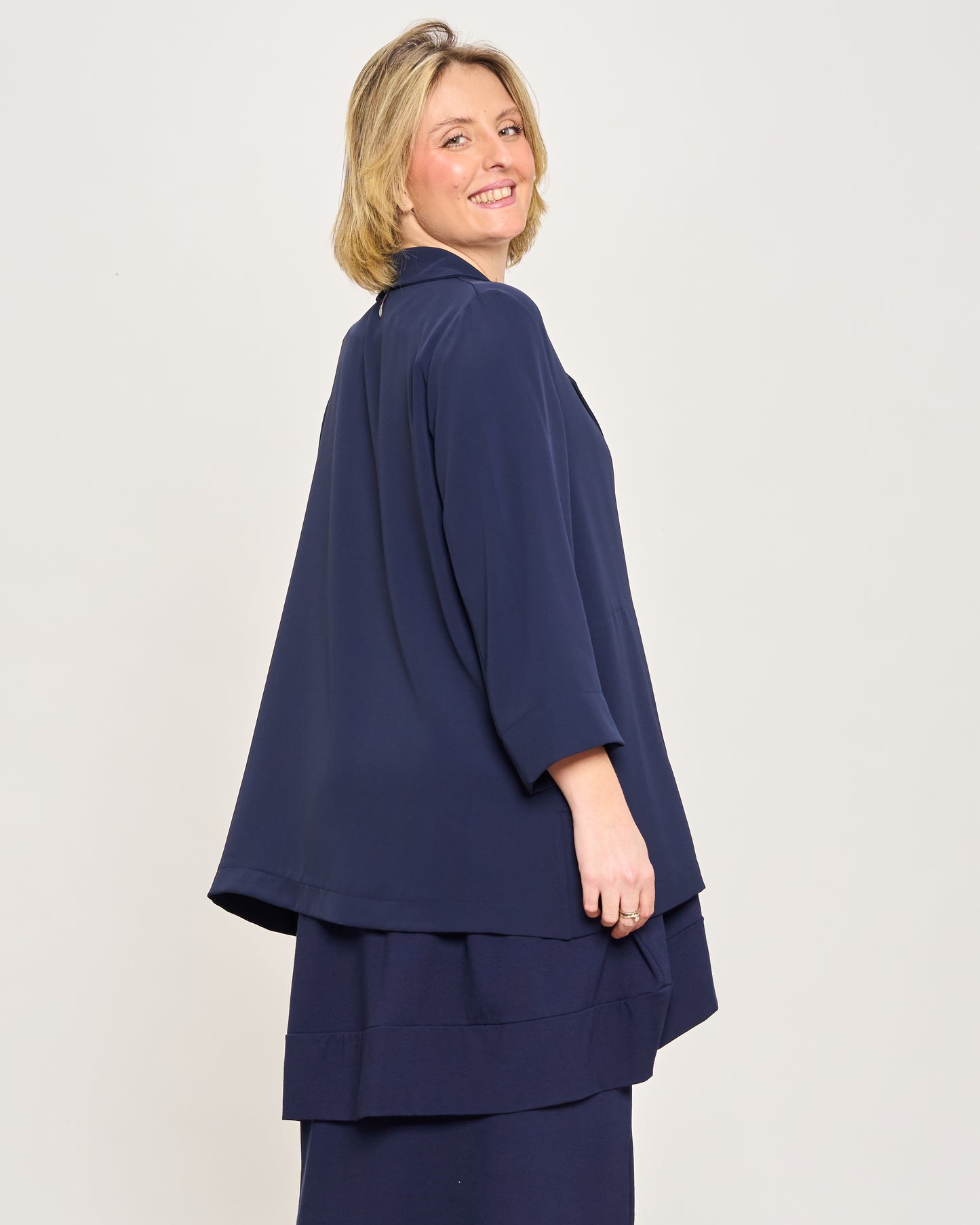 Two-Button Lapel Jacket