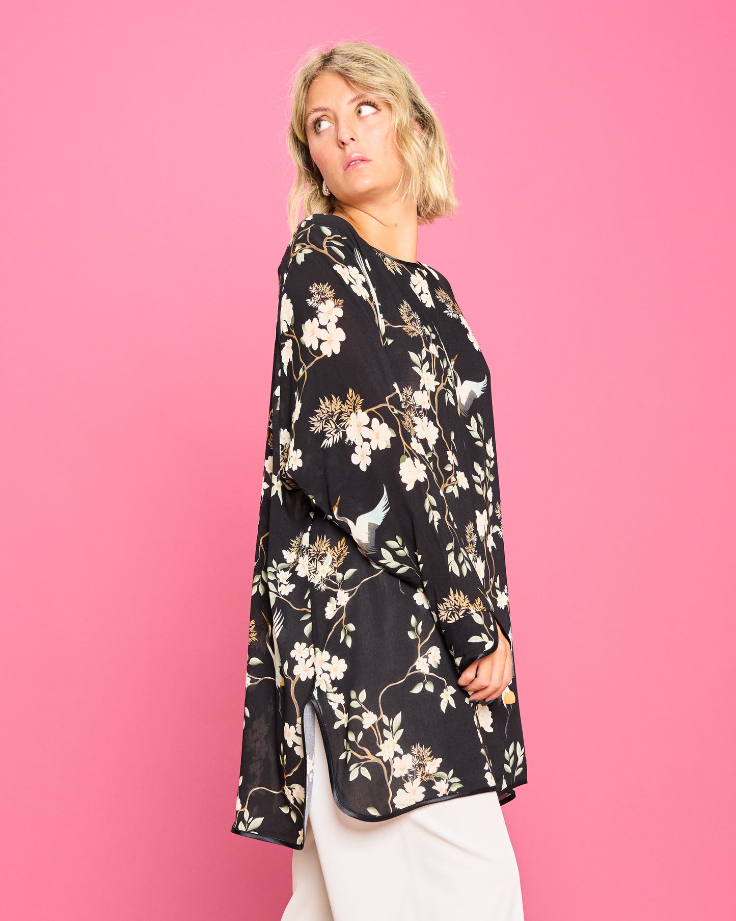 Blusa Oversize Fantasia Orientale