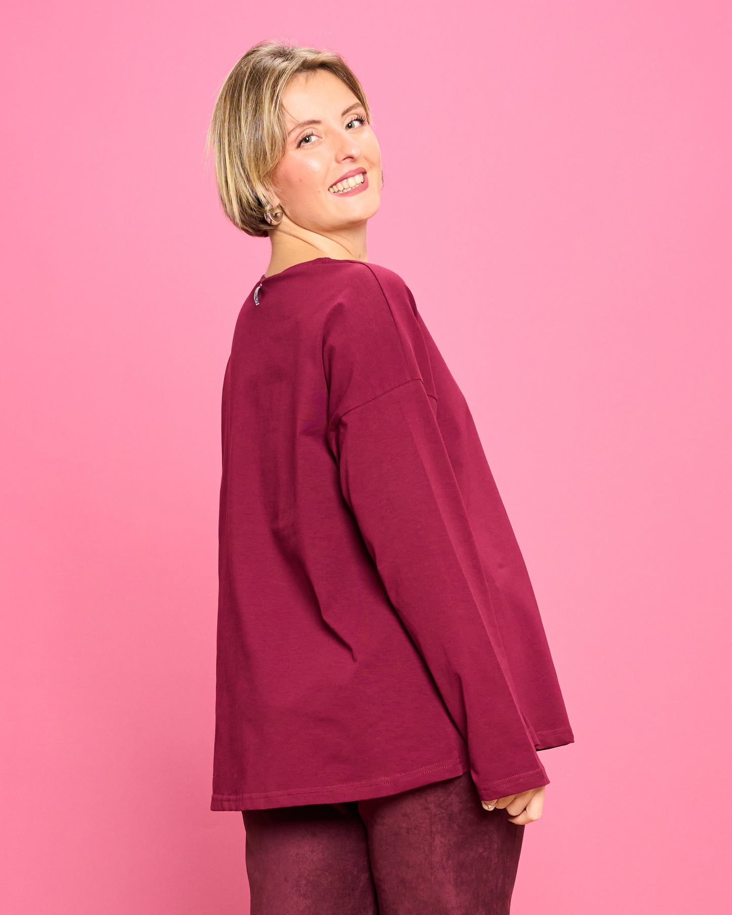 Maglia Svasata in Cotone