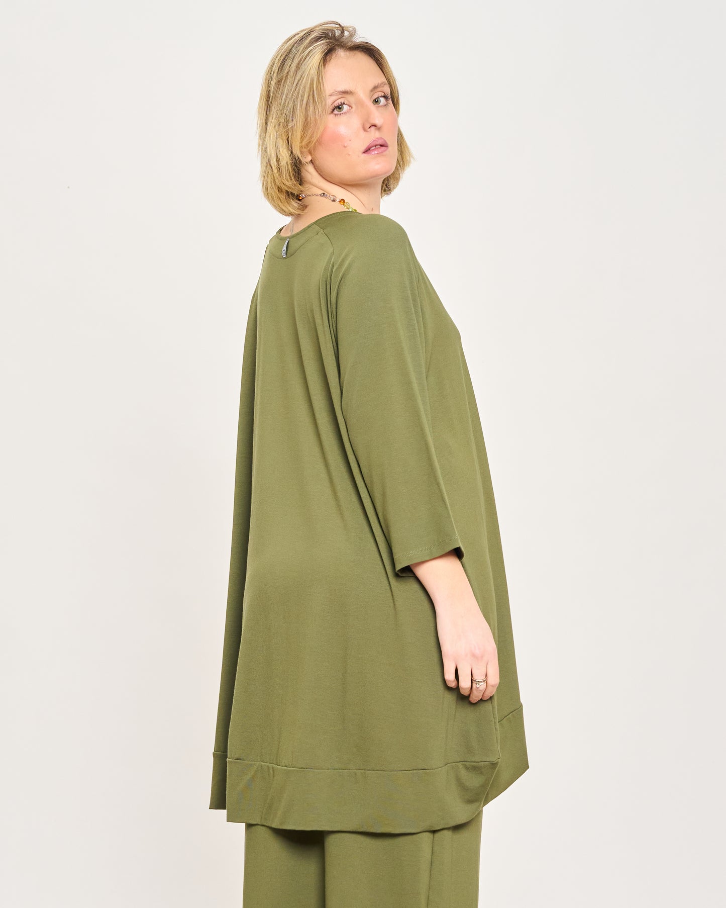 Maxi Maglia con Scollo a V