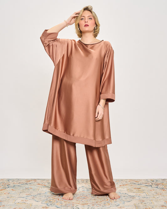 Satin Oversized Pyjamas