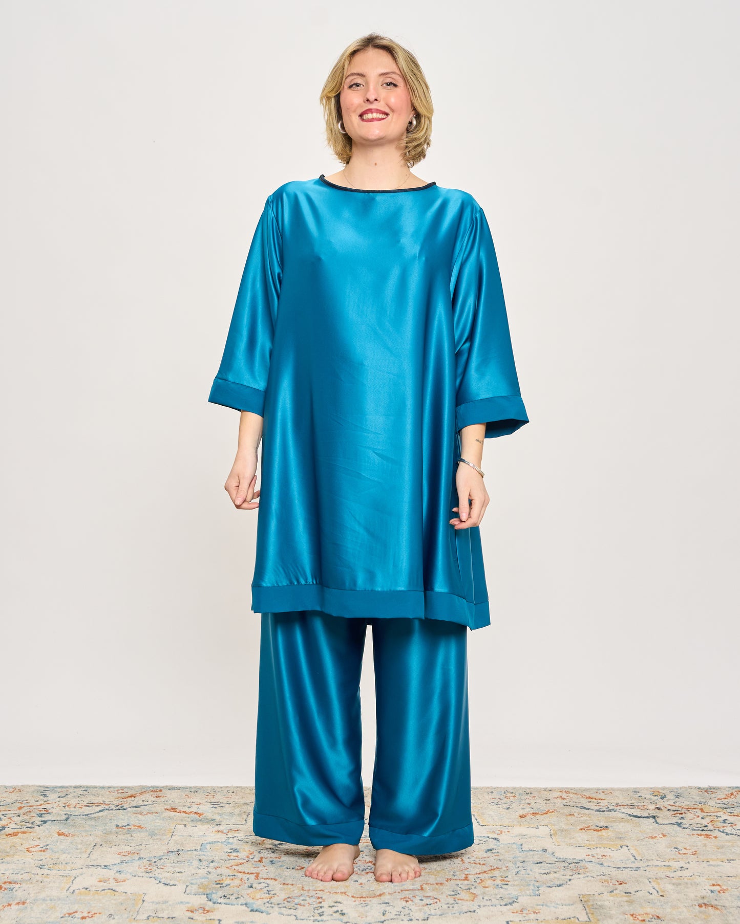 Pigiama Over in Raso