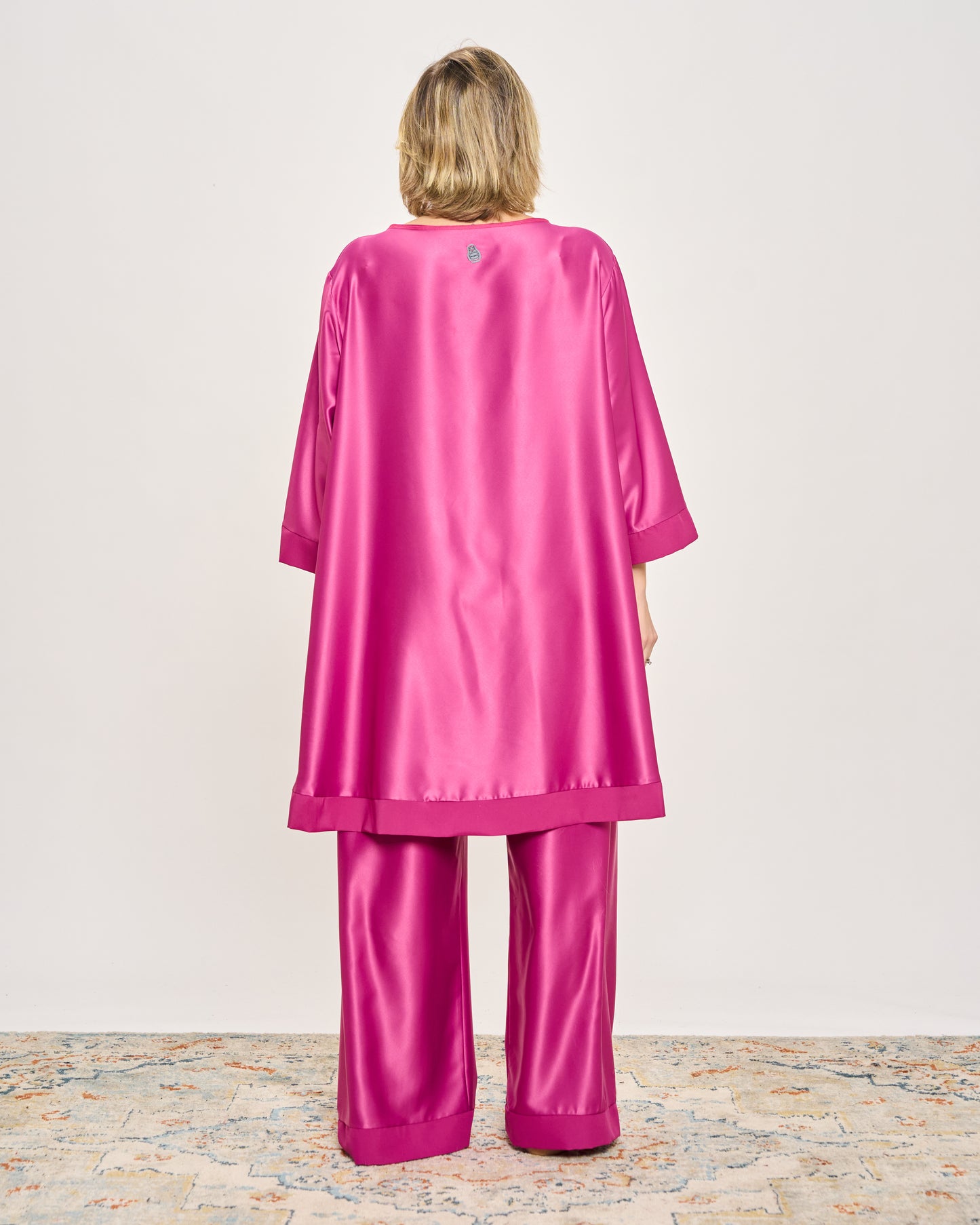 Pigiama Over in Raso