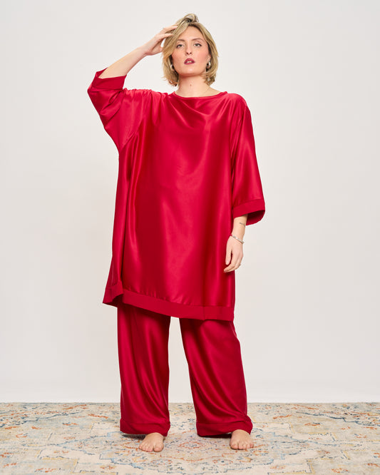 Satin Oversized Pyjamas