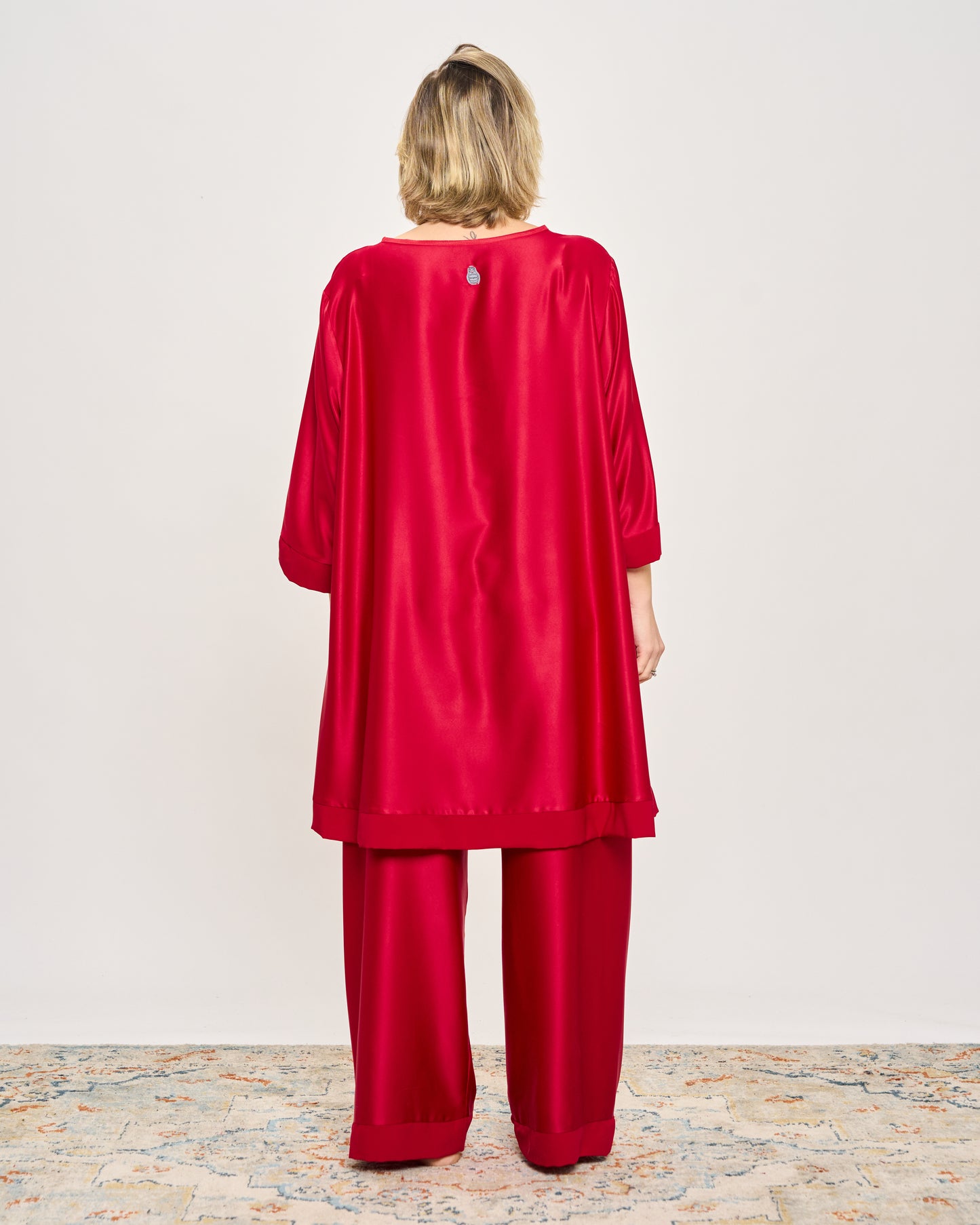 Pigiama Over in Raso