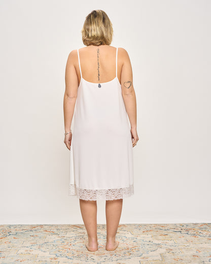 Sottoveste con Dettagli in Pizzo