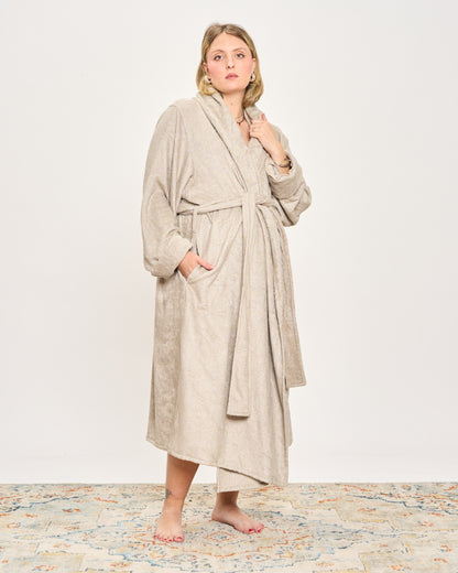 Soft Bamboo Terry Bathrobe