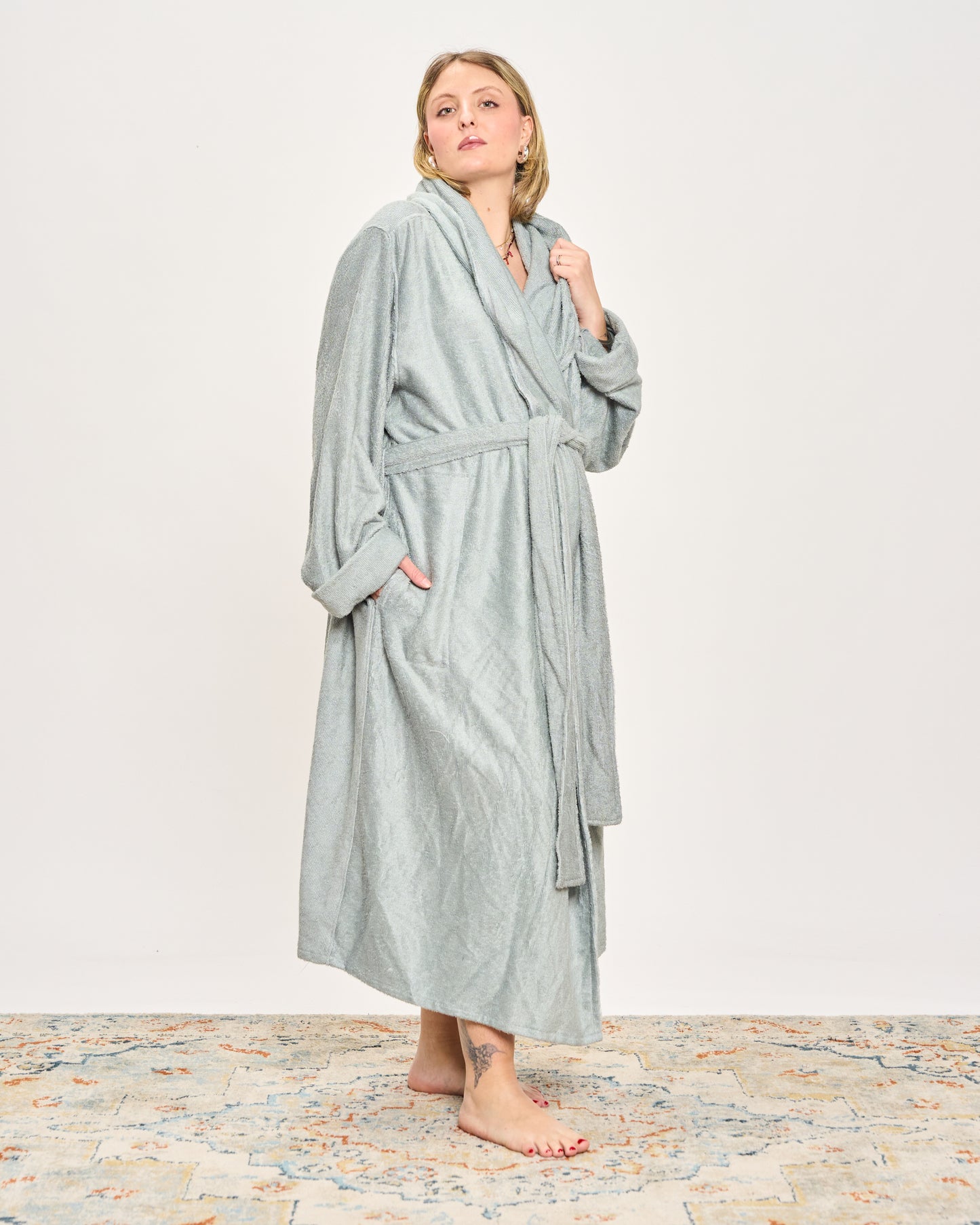 Soft Bamboo Terry Bathrobe