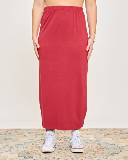 Gonna Tubino in Jersey di Viscosa