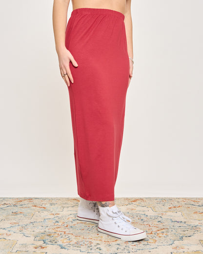 Gonna Tubino in Jersey di Viscosa
