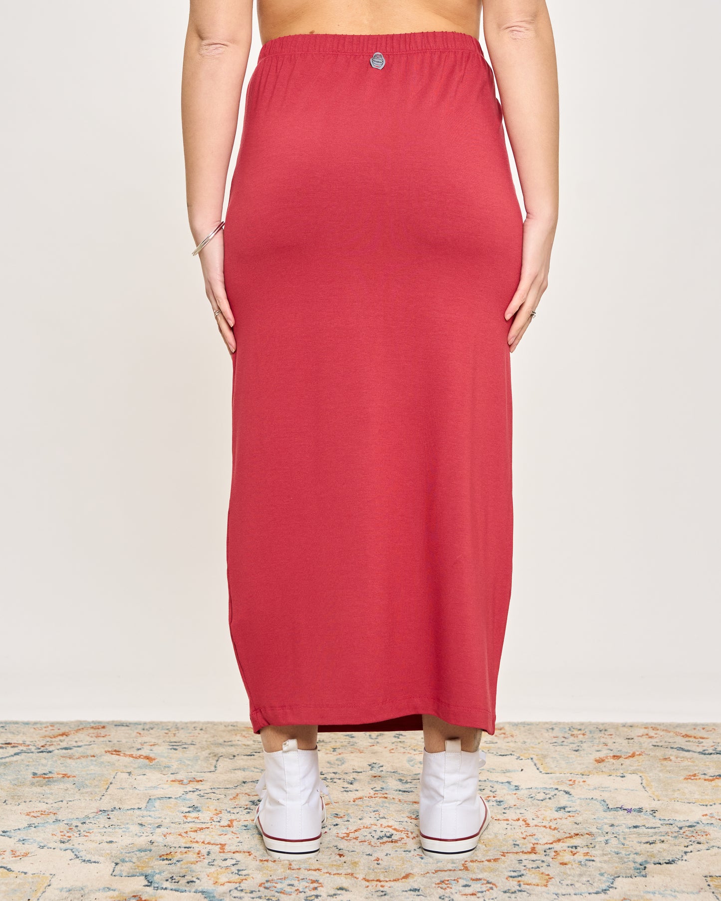 Gonna Tubino in Jersey di Viscosa