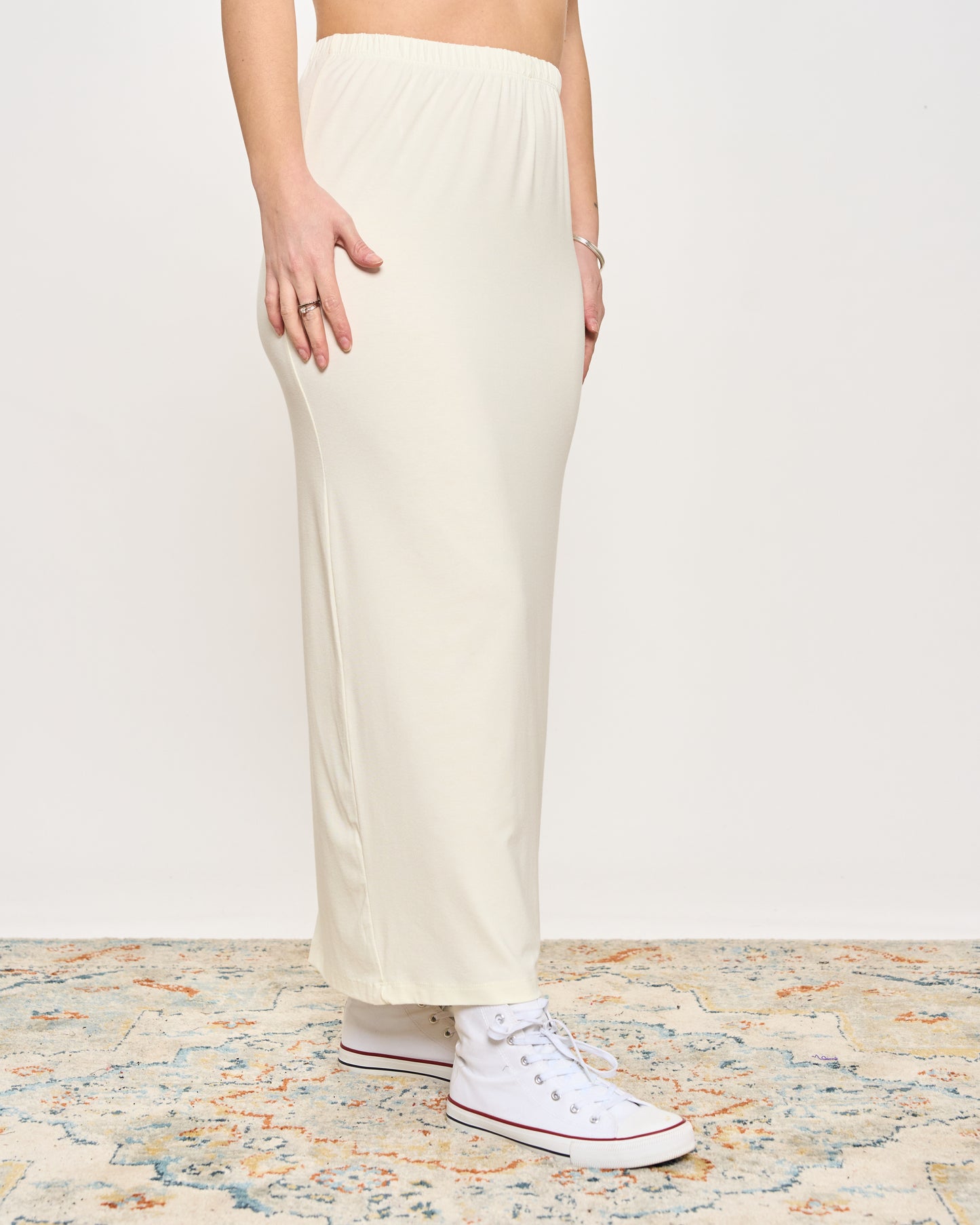 Gonna Tubino in Jersey di Viscosa