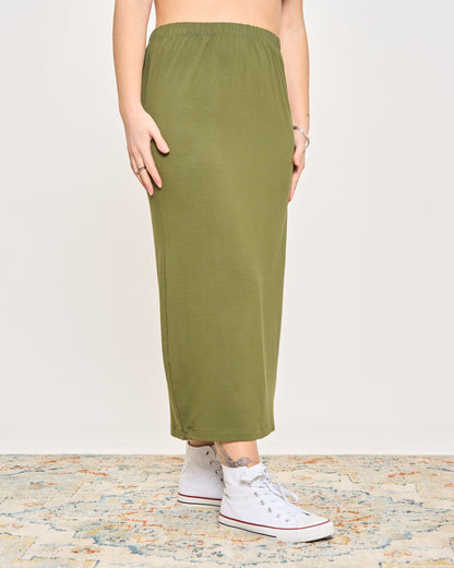 Gonna Tubino in Jersey di Viscosa