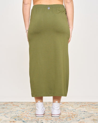 Gonna Tubino in Jersey di Viscosa