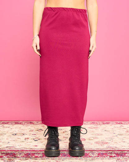 Polyviscose Pencil Skirt