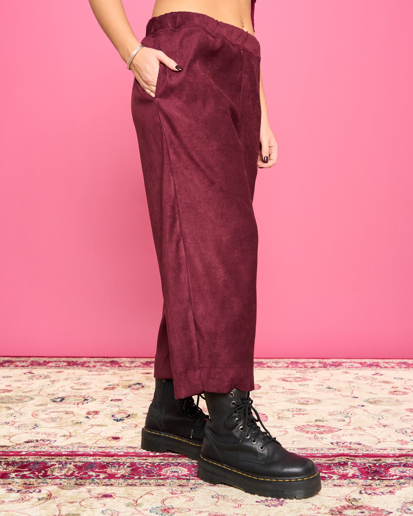 Stretch Crop Trousers