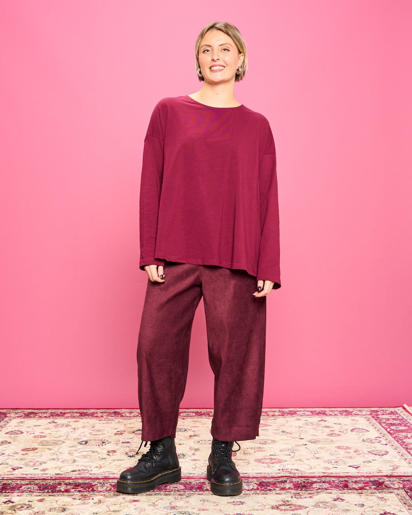 Stretch Crop Trousers