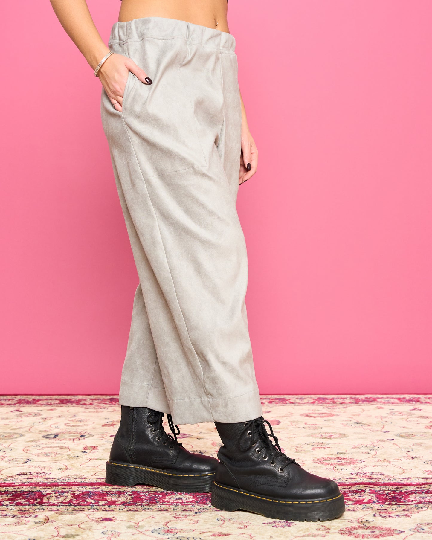 Stretch Crop Trousers