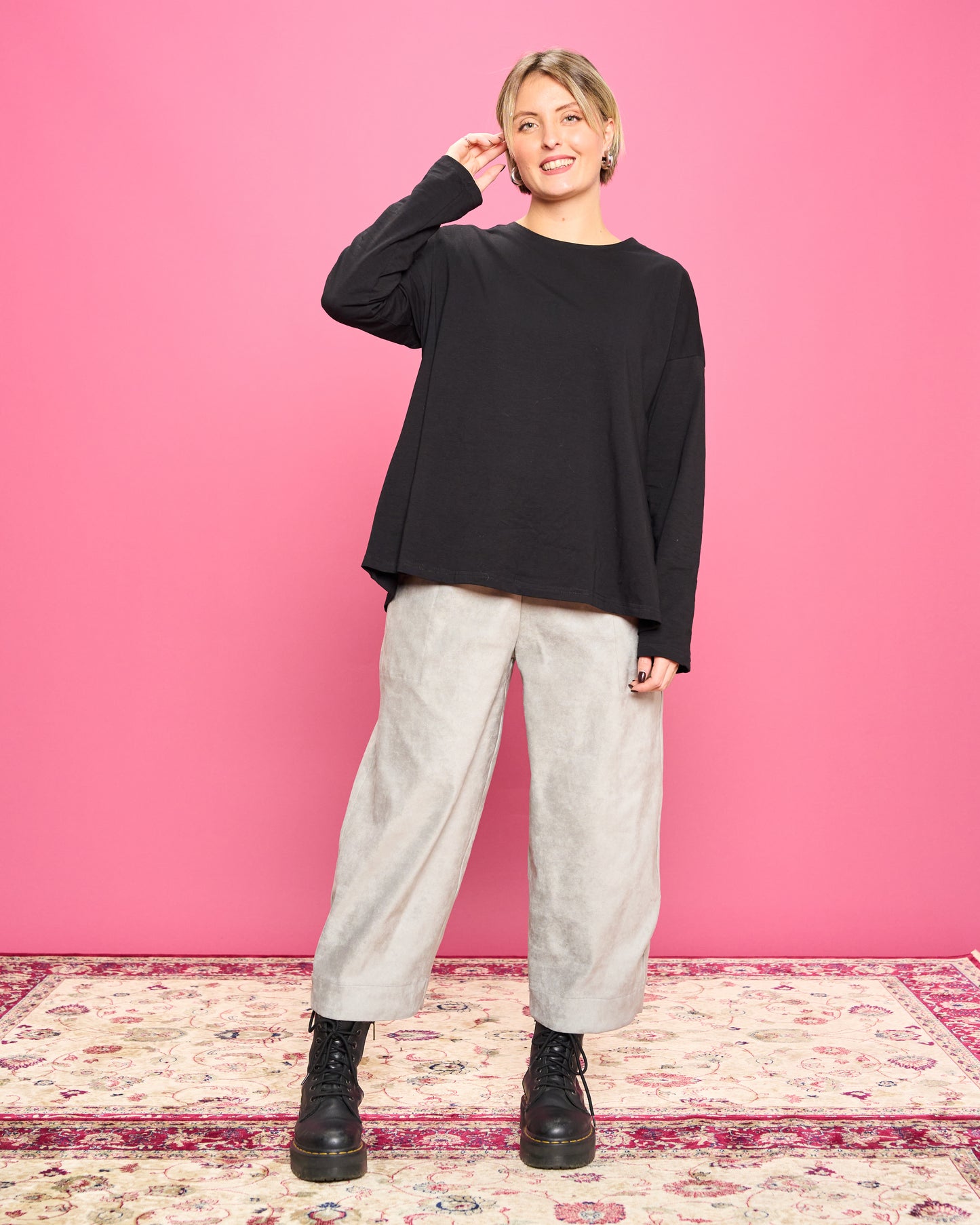 Stretch Crop Trousers