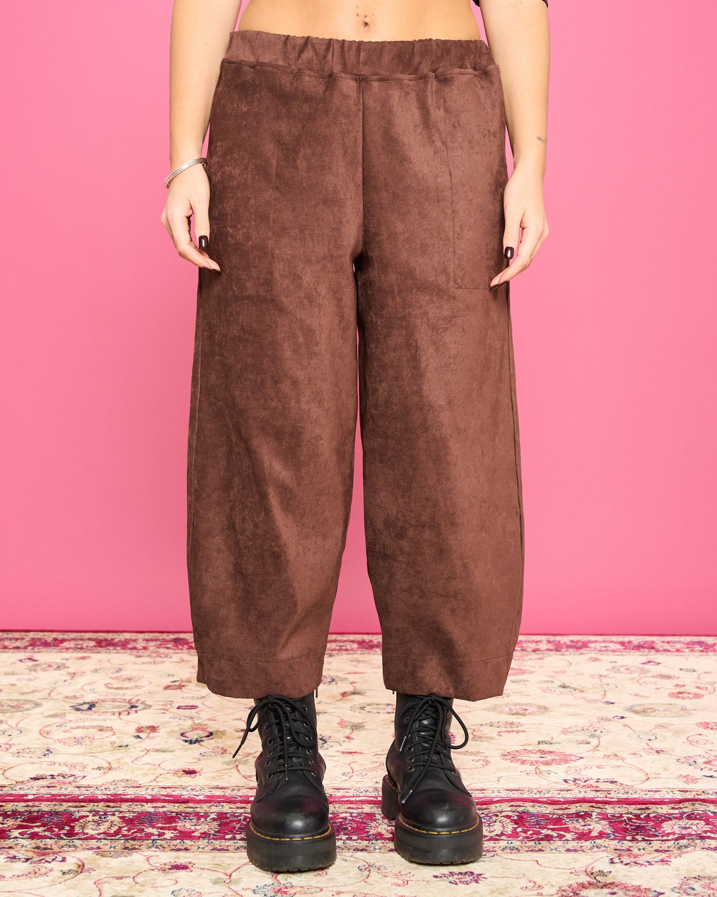 Stretch Crop Trousers