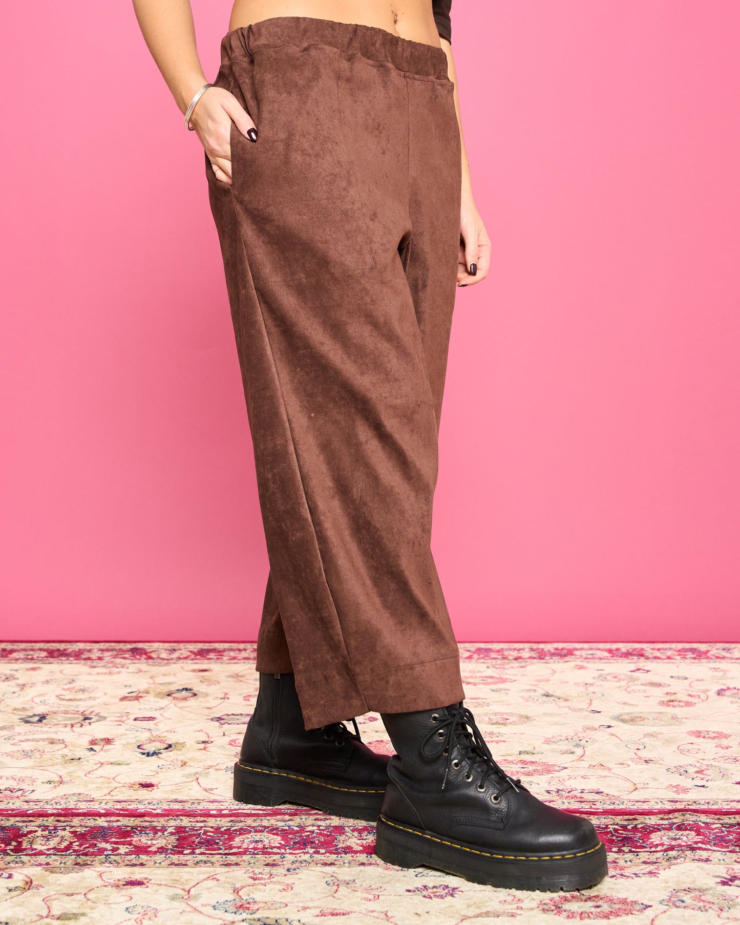 Stretch Crop Trousers