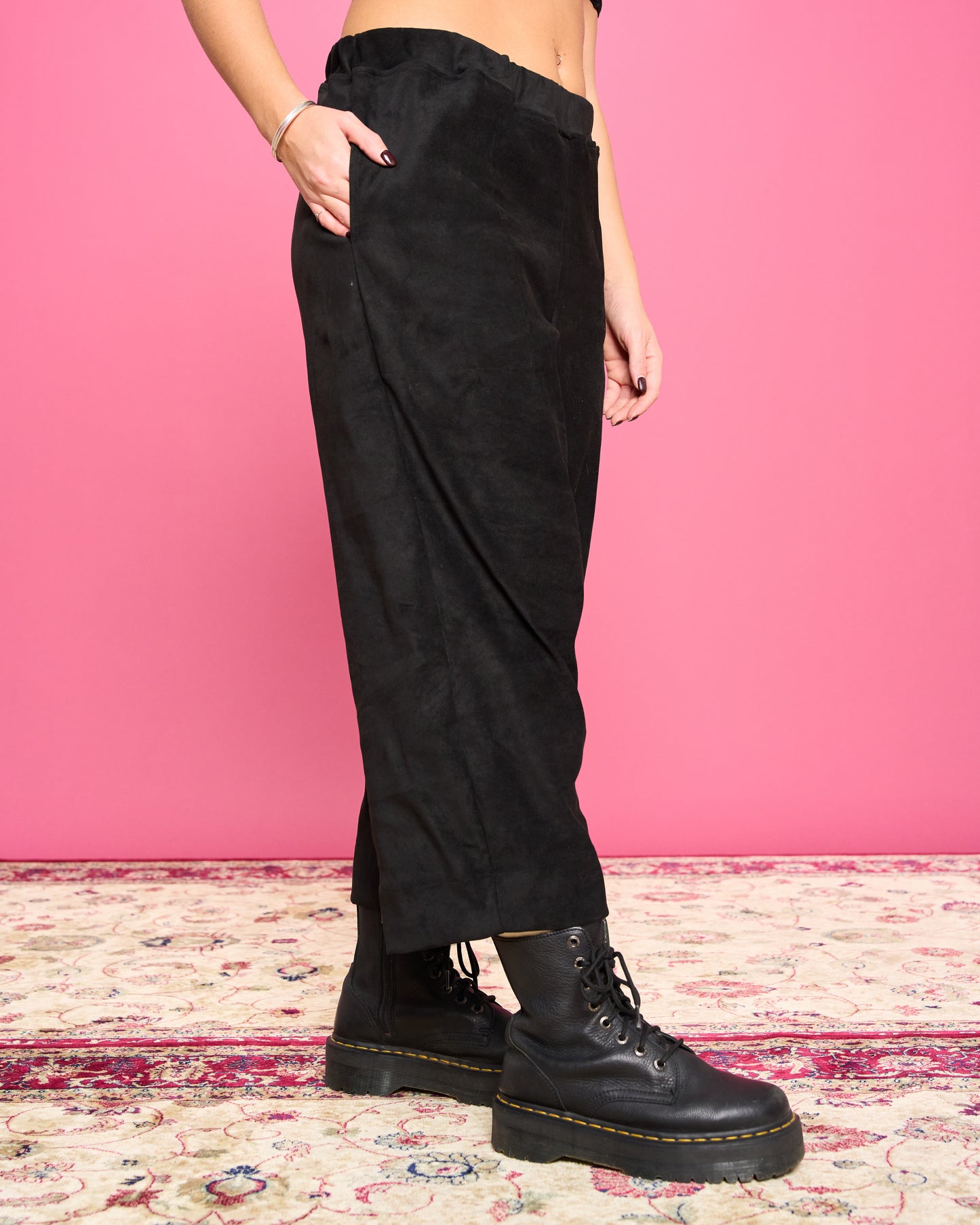 Stretch Crop Trousers