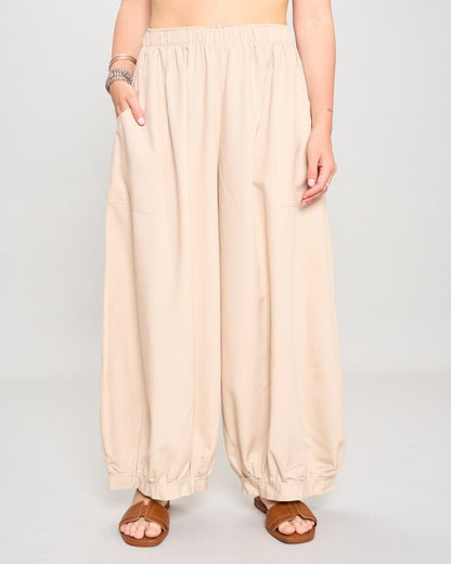 Pantagonna Crop In Lino