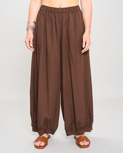 Pantagonna Crop In Lino