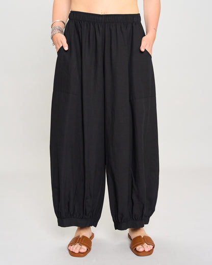 Pantagonna Crop In Lino