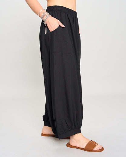 Pantagonna Crop In Lino