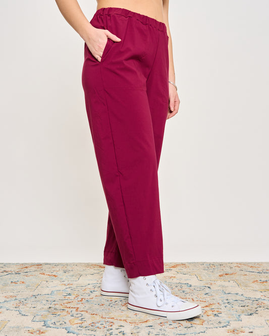 Stretch Bengaline Crop Pants