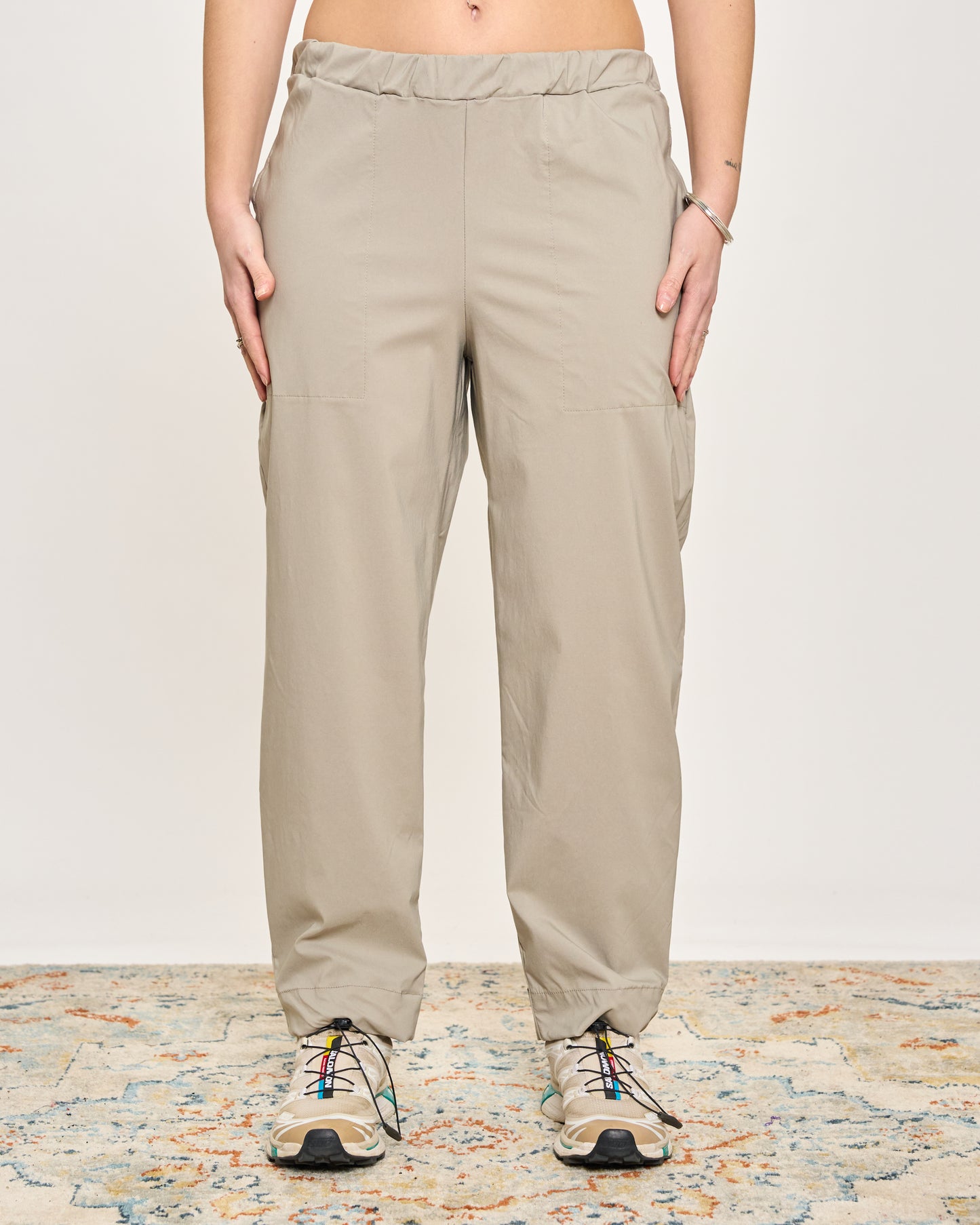 Stretch Bengaline Crop Pants