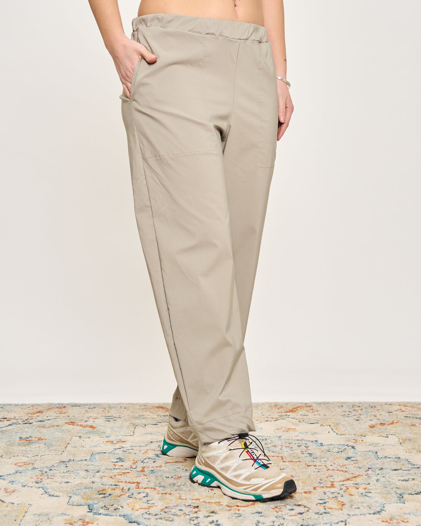 Stretch Bengaline Crop Pants