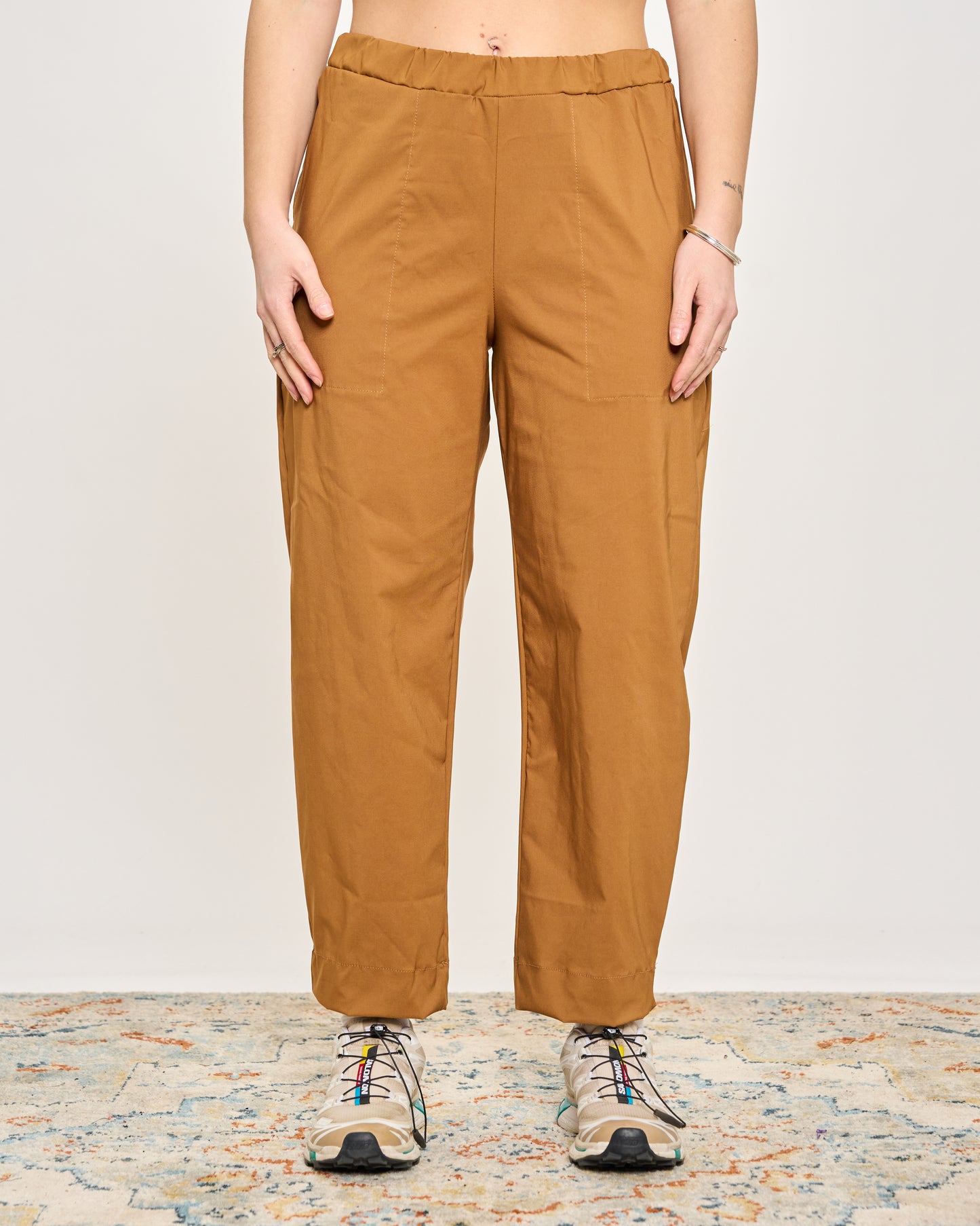 Stretch Bengaline Crop Pants