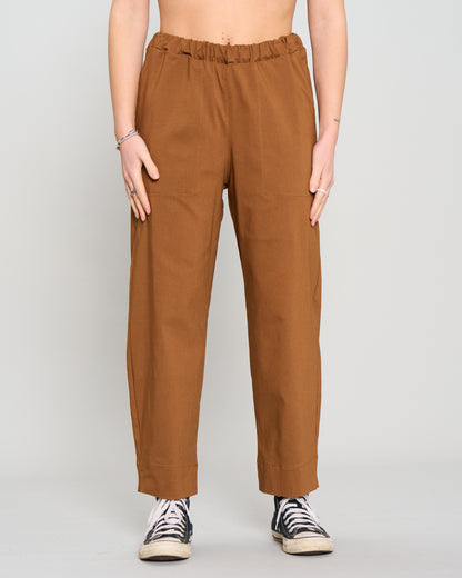 Stretch Bengaline Crop Pants
