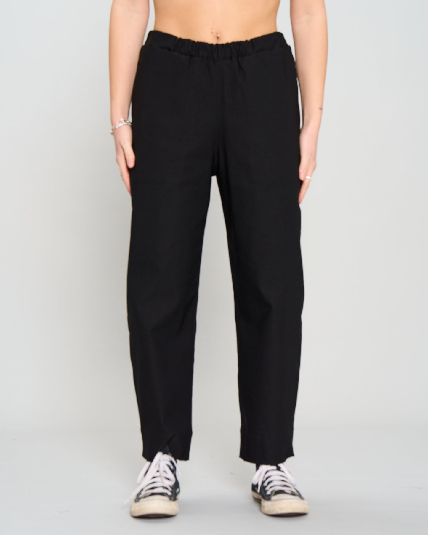 Stretch Bengaline Crop Pants