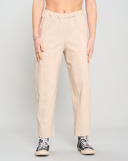 Stretch Bengaline Crop Pants