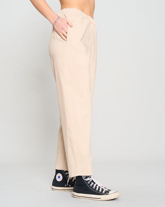 Stretch Bengaline Crop Pants