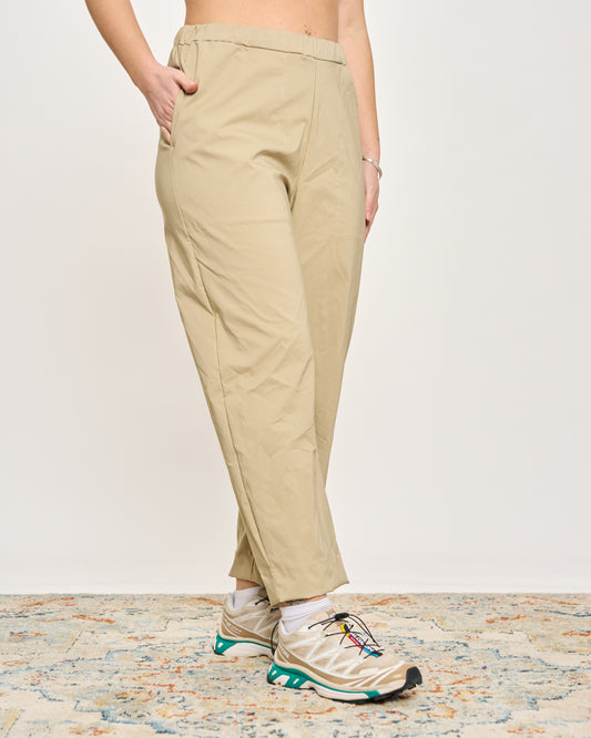 Pantaloni Crop in Bengalina Elasticizzata