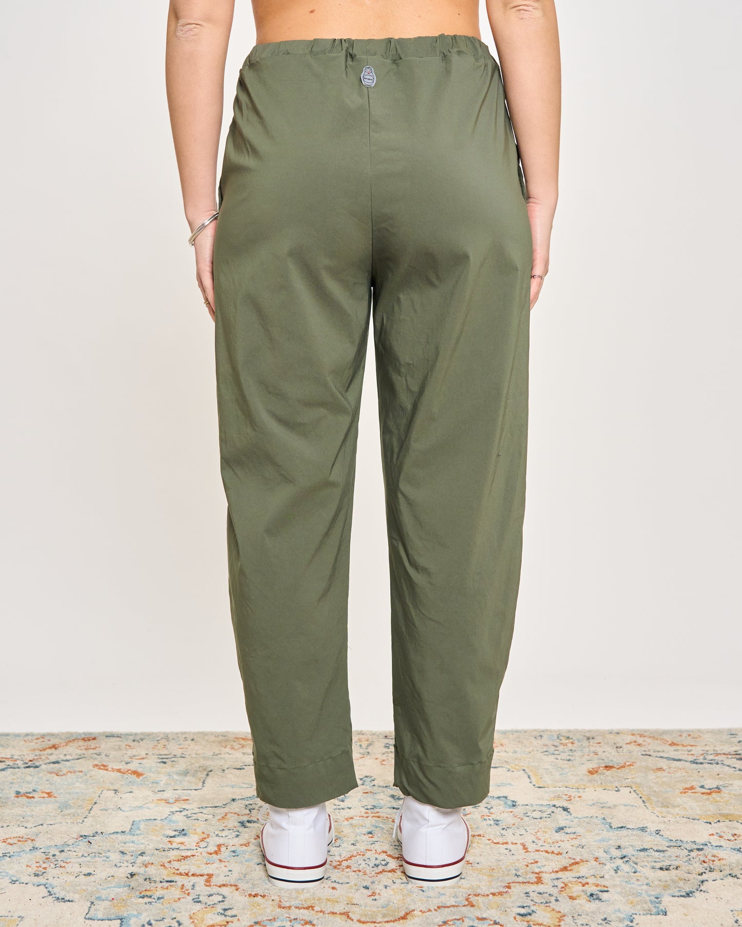 Stretch Bengaline Crop Pants