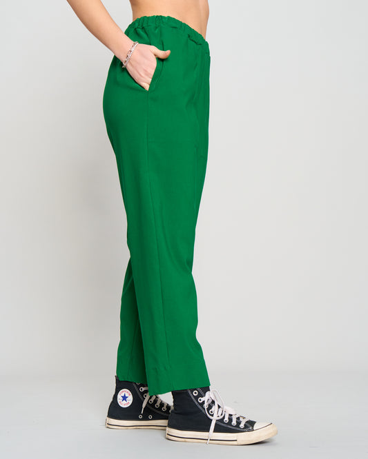 Stretch Bengaline Crop Pants