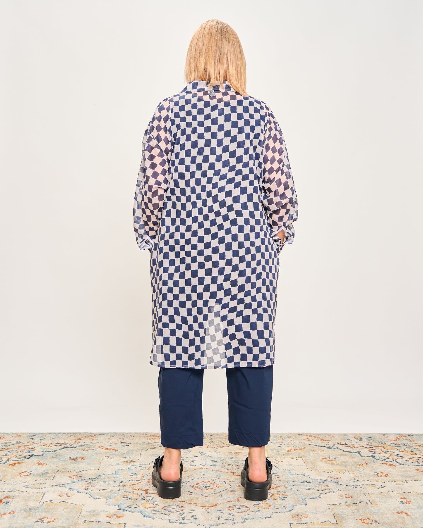 Checked Oversized Shirt