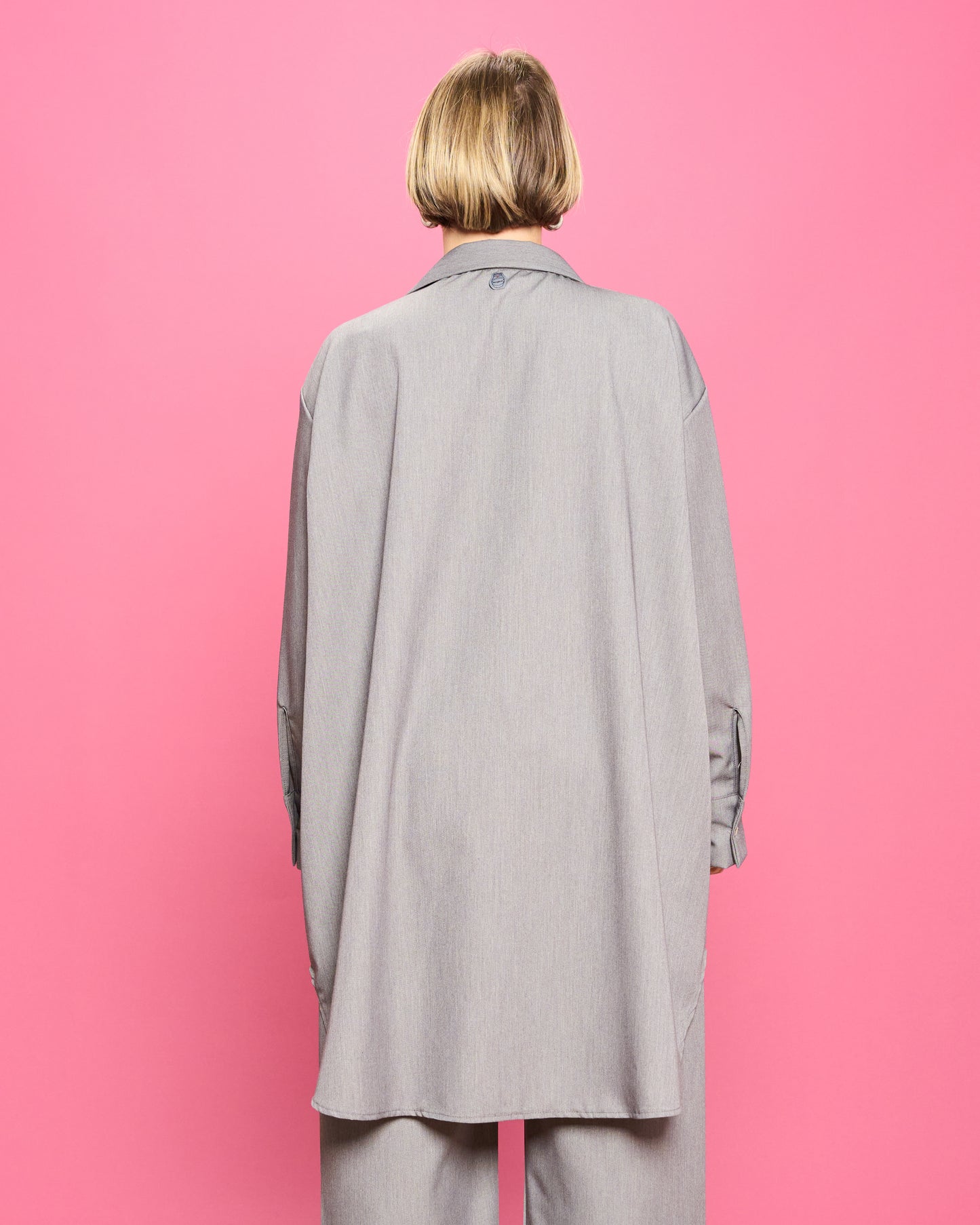 Oversized Shirt Male Model