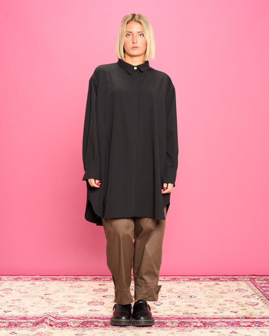 Oversized Shirt Male Model