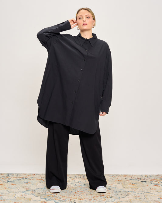 Oversized Shirt Male Model