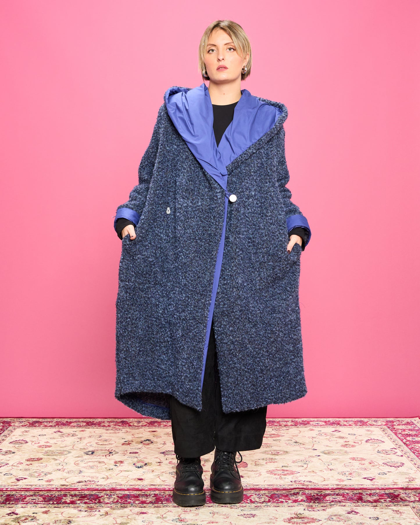 Shawl Boucle Coat