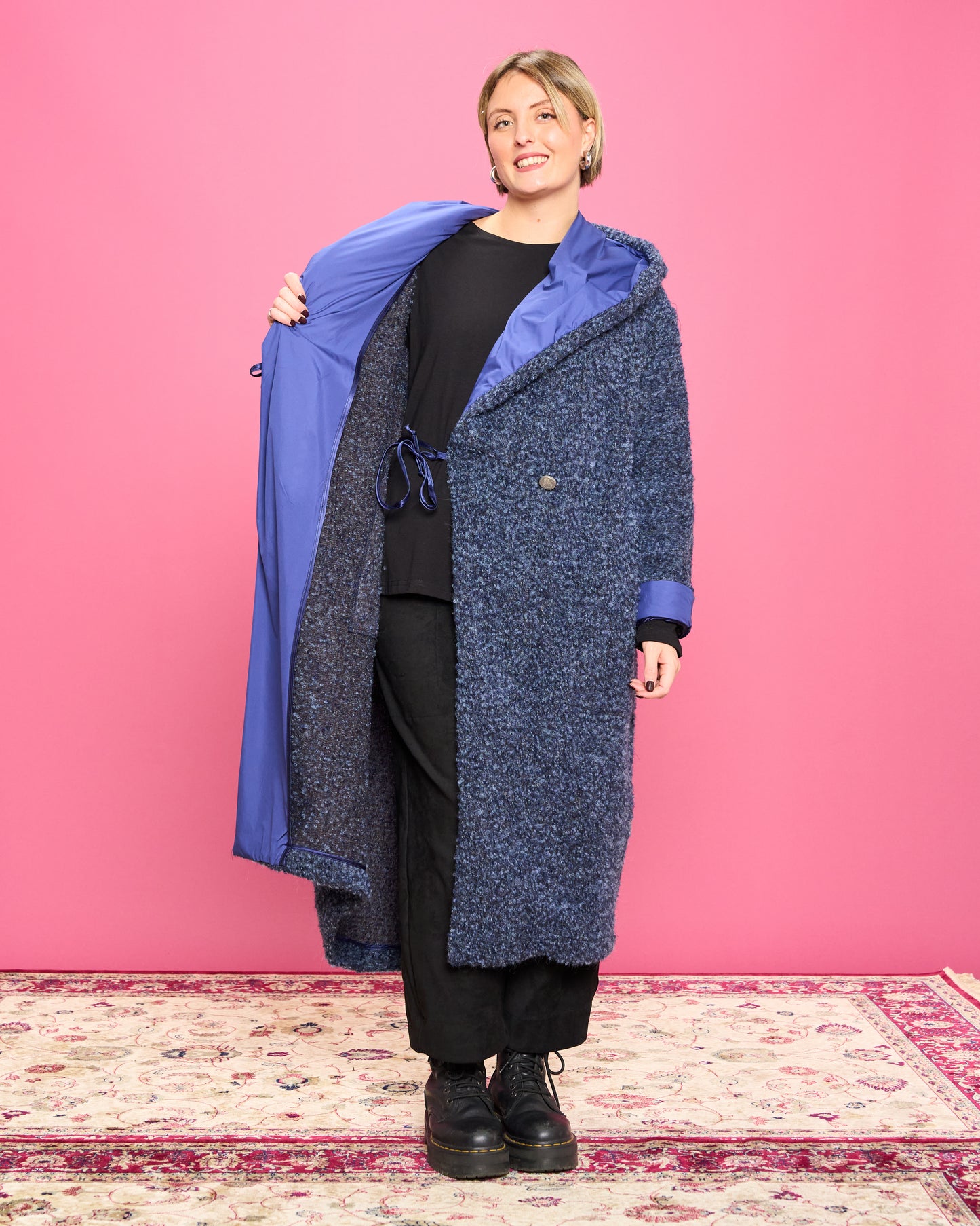 Shawl Boucle Coat