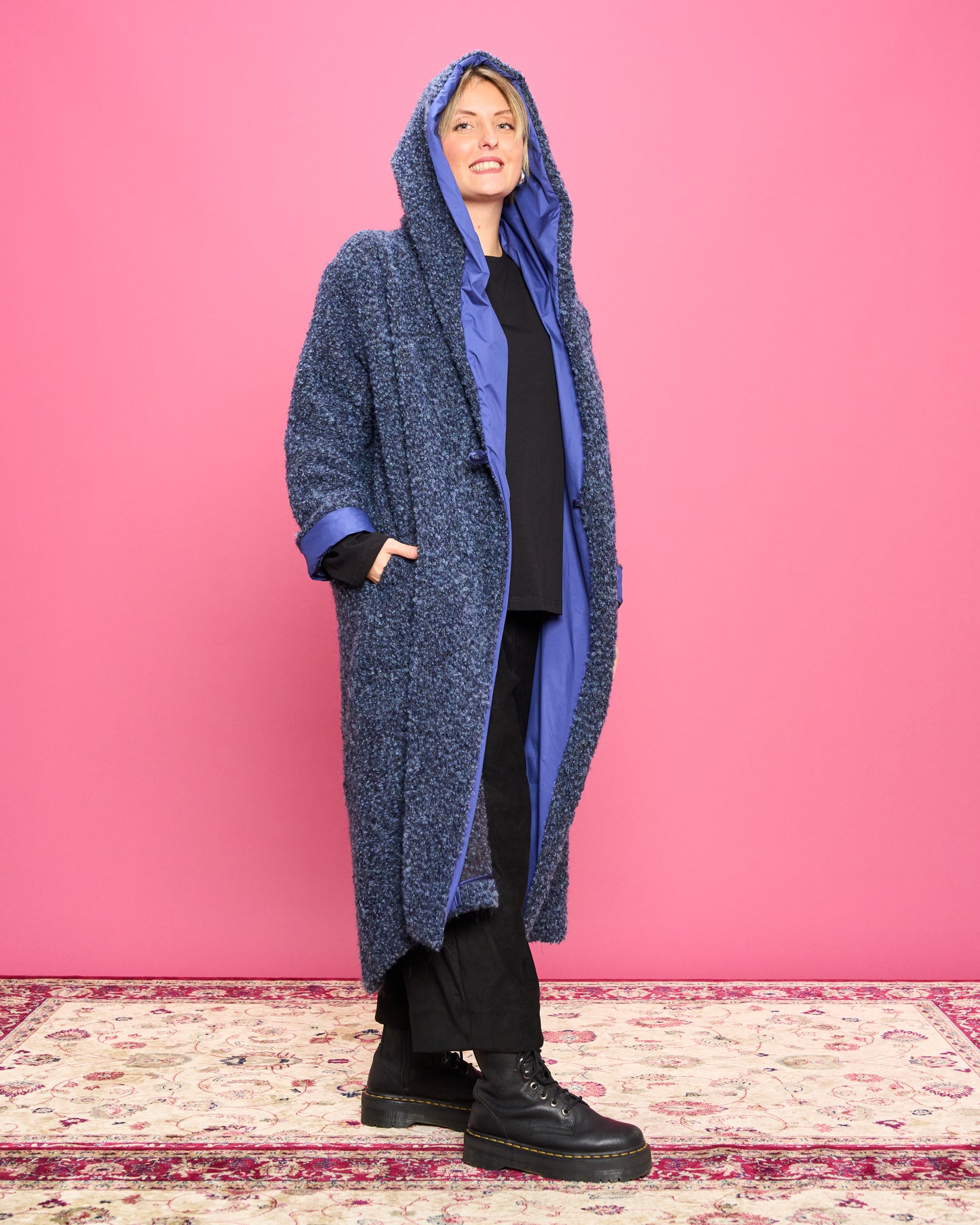 Shawl Boucle Coat